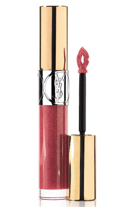 yves saint laurent gloss volupté brun lame|YSL Gloss Volupte • Lipgloss Review & Swatches .